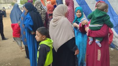 إقبال كثيف من المواطنين في اليوم الأول لانتخابات مجلس النواب بشبين القناطر إقبال كثيف من المواطنين في اليوم الأول لانتخابات مجلس النواب بشبين القناطر