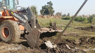 محافظة القليوبية تتصدى لتحويل 1500 متر إلى "جمالون" وضبط مواد البناء ومصادرتها محافظة القليوبية تتصدى لتحويل 1500 متر إلى "جمالون" وضبط مواد البناء ومصادرتها