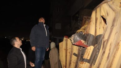 محافظ القليوبية ومدير أمن القليوبية يتابعان حادث تساقط حاويات من قطار بضائع بطوخ محافظ القليوبية ومدير أمن القليوبية يتابعان حادث تساقط حاويات من قطار بضائع بطوخ