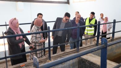 رئيس شركة مياه القليوبية يتفقد أعمال الإحلال والتجديد بمحطة مياه كوم أشفين رئيس شركة مياه القليوبية يتفقد أعمال الإحلال والتجديد بمحطة مياه كوم أشفين