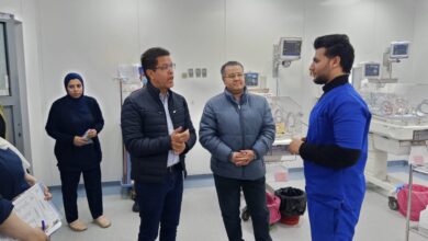 جولة مفاجئة لرئيس جامعة بنها في مستشفيات الجامعة: إحالة طبيبين للتحقيق ومكافآت تشجيعية لأطقم التمريض المتميز جولة مفاجئة لرئيس جامعة بنها في مستشفيات الجامعة: إحالة طبيبين للتحقيق ومكافآت تشجيعية لأطقم التمريض المتميز