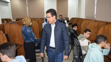 رئيس جامعة بنها يتفقد امتحانات كليتي التمريض والتربية رئيس جامعة بنها يتفقد امتحانات كليتي التمريض والتربية