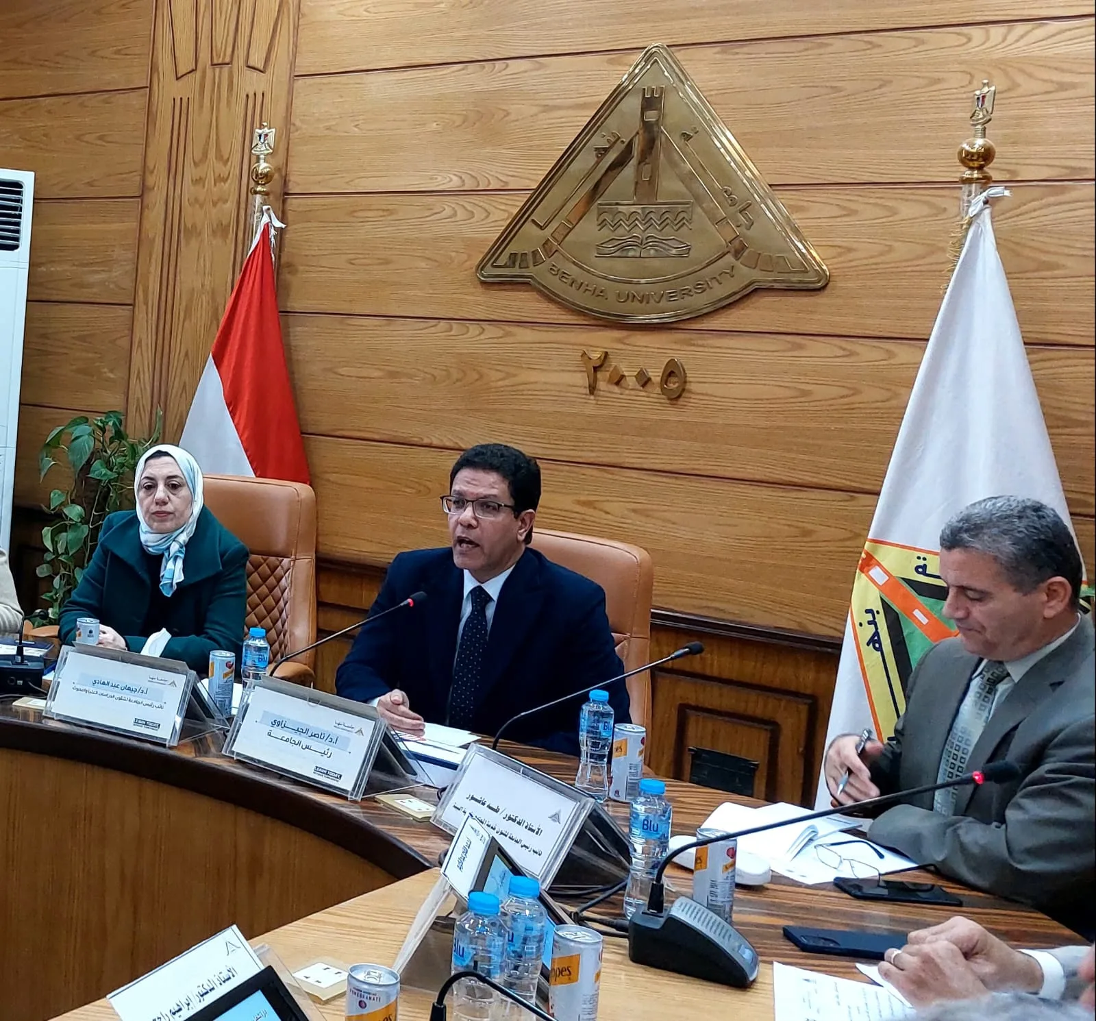 جامعة بنها تعزز معايير الجودة والسلامة في المراجعة السنوية للنظام المتكامل جامعة بنها تعزز معايير الجودة والسلامة في المراجعة السنوية للنظام المتكامل
