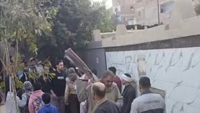 تشييع جثمان عروس المنوفية وجنينها… والزوج يعترف بضربها حتى الموت تشييع جثمان عروس المنوفية وجنينها… والزوج يعترف بضربها حتى الموت