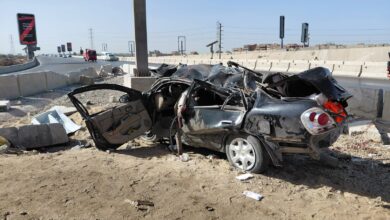 مصرع شقيقتين متأثرين بإصابتهم في حادث تصادم على الطريق الحر بالقليوبية مصرع شقيقتين متأثرين بإصابتهم في حادث تصادم على الطريق الحر بالقليوبية