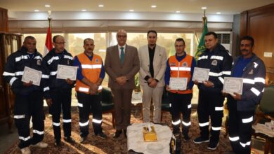 ملحمة أمانة بالقليوبية: أطقم الإسعاف يعيدون مشغولات ذهبية بمليون جنيه والمحافظ يكرّمهم