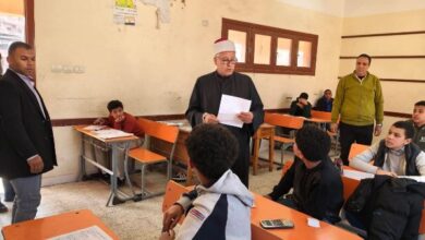 رئيس منطقة القليوبية الأزهرية يتفقد لجان امتحانات الشهادة الإعدادية