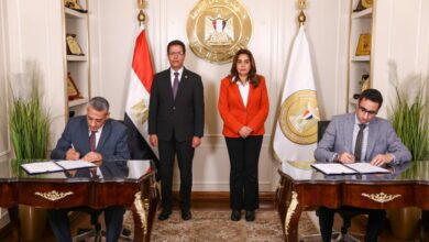 وزيرة التنمية المحلية ورئيس جامعة بنها يشهدان توقيع بروتوكول تعاون لإعداد كوادر المحليات وزيرة التنمية المحلية ورئيس جامعة بنها يشهدان توقيع بروتوكول تعاون لإعداد كوادر المحليات
