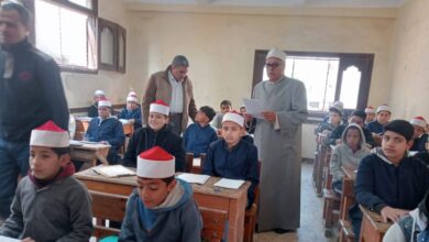 رئيس القليوبية الأزهرية يتفقد لجان امتحانات النقل بالقناطر الخيرية
