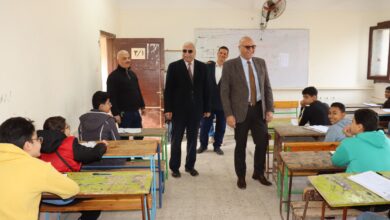 محافظ القليوبية يتابع ميدانيًا انطلاق امتحانات الشهادات الأزهرية والإعدادية العامة وسط استعدادات مكثفة وانضباط كامل