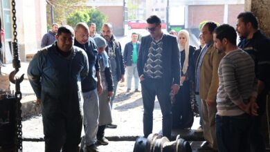 رئيس مياه القليوبية يتابع جاهزية محطات الصرف وورش الطوارئ ببنها رئيس مياه القليوبية يتابع جاهزية محطات الصرف وورش الطوارئ ببنها