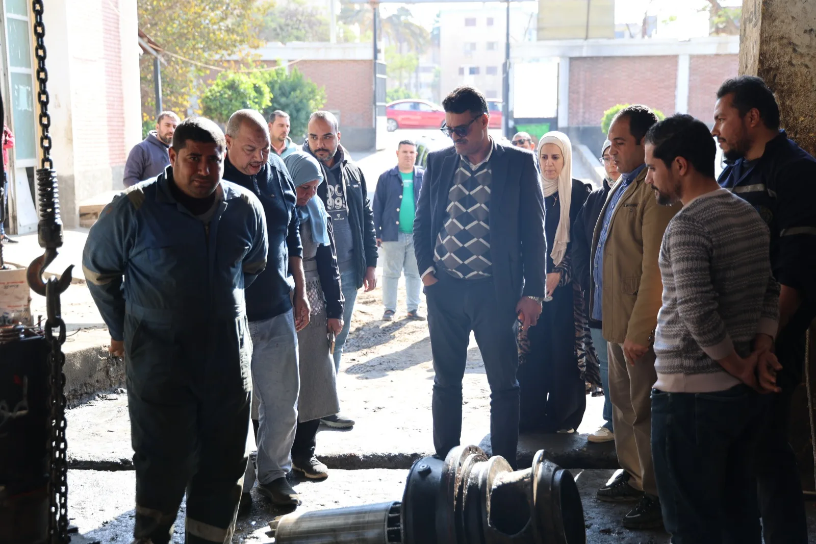رئيس مياه القليوبية يتابع جاهزية محطات الصرف وورش الطوارئ ببنها رئيس مياه القليوبية يتابع جاهزية محطات الصرف وورش الطوارئ ببنها