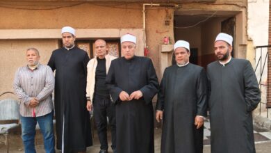 منطقة القليوبية الأزهرية تقدّم واجب العزاء في ضحايا حادث تسريب الغاز ببنها