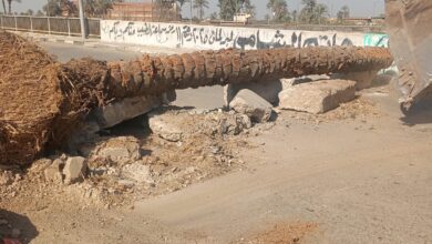 محافظ القليوبية يوجه بغلق كوبري "أبو زعبل الجديد" بالخانكة لبدء أعمال صيانة عاجلة محافظ القليوبية يوجه بغلق كوبري "أبو زعبل الجديد" بالخانكة لبدء أعمال صيانة عاجلة