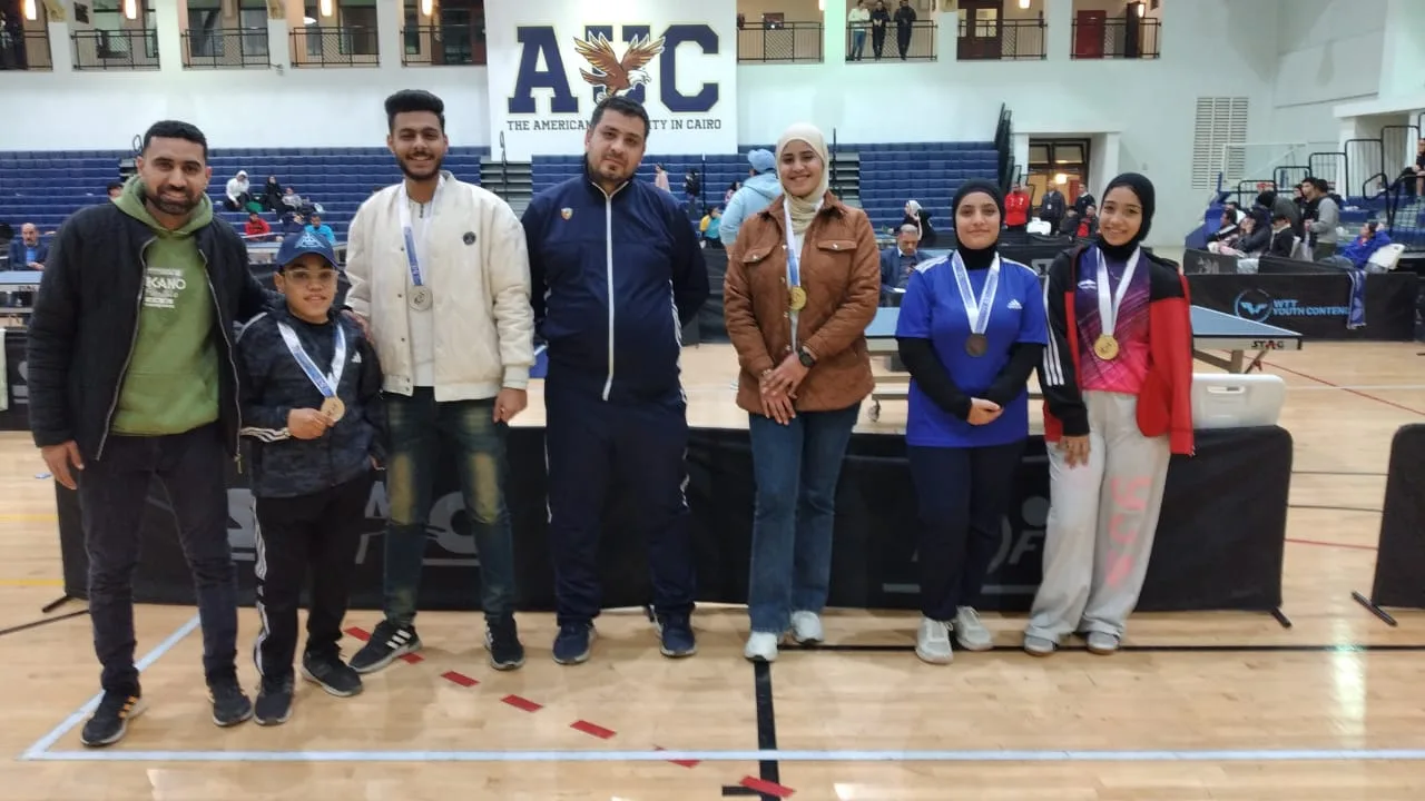 جامعة بنها تحصد 5 ميداليات في بطولة الجامعات المصرية لتنس الطاولة لذوي الهمم جامعة بنها تحصد 5 ميداليات في بطولة الجامعات المصرية لتنس الطاولة لذوي الهمم
