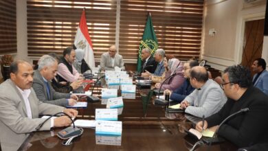 محافظ القليوبية يعقد اجتماعًا مع شركات الكهرباء لتطوير منظومة الإنارة محافظ القليوبية يعقد اجتماعًا مع شركات الكهرباء لتطوير منظومة الإنارة
