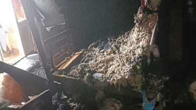 السيطرة على حريق شقة سكنية بالطابق الخامس في عقار بشبرا الخيمة