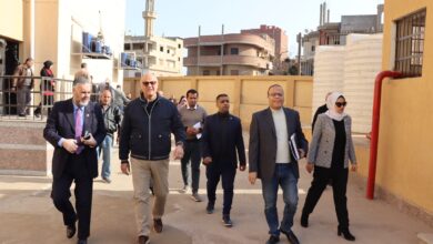 محافظ القليوبية يتفقد مجزر كفر شكر "النصف آلي" بعد الإنتهاء من تطويره محافظ القليوبية يتفقد مجزر كفر شكر "النصف آلي" بعد الإنتهاء من تطويره