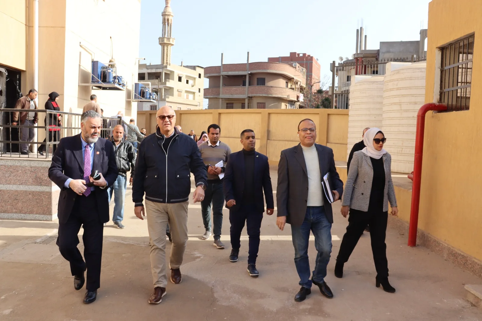 محافظ القليوبية يتفقد مجزر كفر شكر "النصف آلي" بعد الإنتهاء من تطويره محافظ القليوبية يتفقد مجزر كفر شكر "النصف آلي" بعد الإنتهاء من تطويره