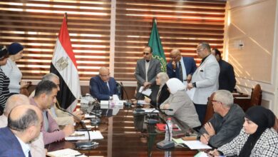 محافظ القليوبية يعقد اللقاء الجماهيري الأسبوعي بالديوان العام لحل مشاكل المواطنين