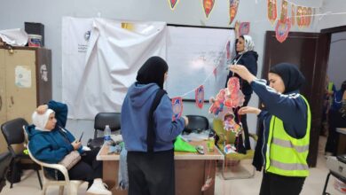 رياضة القليوبية تنفذ مبادرة «زينة رمضان" رياضة القليوبية تنفذ مبادرة «زينة رمضان"
