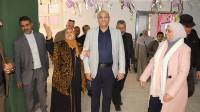 محافظ القليوبية يفتتح مدرستين بكفر شكر استعدادًا لانطلاق الفصل الدراسي الثاني