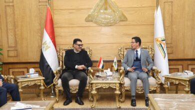 مياه القليوبية وجامعة بنها يبحثان تعزيز التعاون في مجالات ترشيد استهلاك المياه مياه القليوبية وجامعة بنها يبحثان تعزيز التعاون في مجالات ترشيد استهلاك المياه