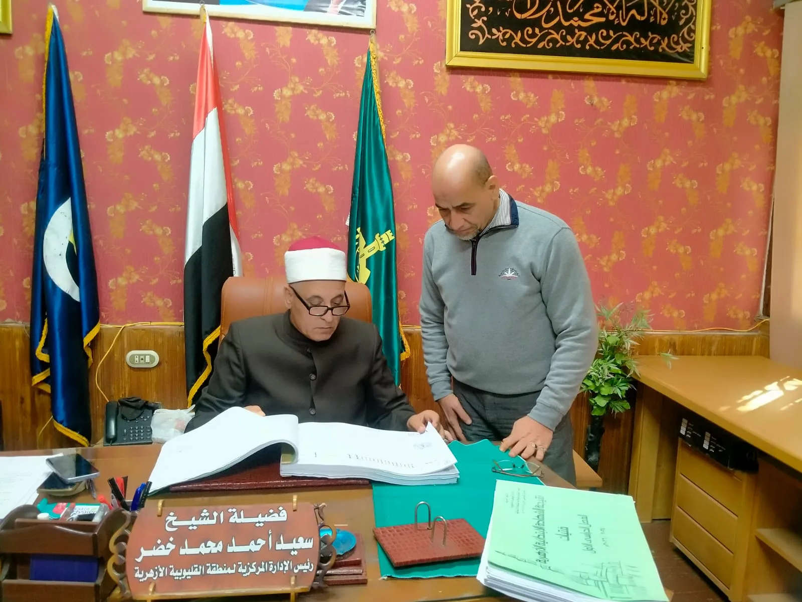 منطقة القليوبية الأزهرية تتسلم نتائج الشهادتين الابتدائية والإعدادية
