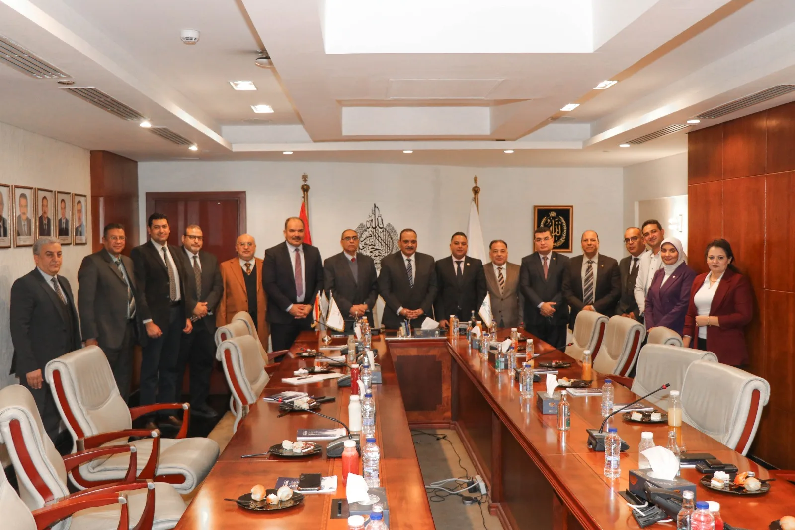 بروتوكول تعاون بين جامعة بنها الأهلية وشركة وادي النيل للمقاولات بروتوكول تعاون بين جامعة بنها الأهلية وشركة وادي النيل للمقاولات