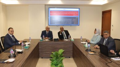 محافظ القليوبية يبحث تطوير الواجهات المطلة على الطريق الدائري بمحافظة القليوبية