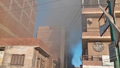 السيطرة على حريق اندلع داخل منزل مكوَّن من ثلاثة طوابق بمدينة بنها السيطرة على حريق اندلع داخل منزل مكوَّن من ثلاثة طوابق بمدينة بنها