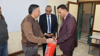 محافظ القليوبية يجري جولة مفاجئة على مدرستين ويتفقد طريق شبين–طوخ محافظ القليوبية يجري جولة مفاجئة على مدرستين ويتفقد طريق شبين–طوخ