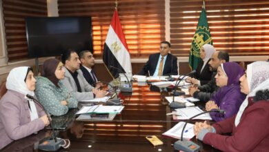 محافظ القليوبية يوجّه بتكثيف العمل في ملفات التقنين والتصالح والمتغيرات المكانية محافظ القليوبية يوجّه بتكثيف العمل في ملفات التقنين والتصالح والمتغيرات المكانية