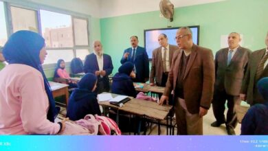 مدير تعليم القليوبية يقود جولة ميدانية مكثفة بطوخ وبنها لضبط الانضباط المدرسي ومواجهة الغياب مدير تعليم القليوبية يقود جولة ميدانية مكثفة بطوخ وبنها لضبط الانضباط المدرسي ومواجهة الغياب