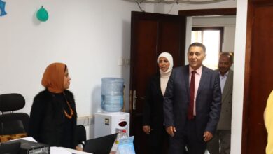 محافظ القليوبية يتفقد الديوان العام ويهنئ العاملين بشهر رمضان المبارك