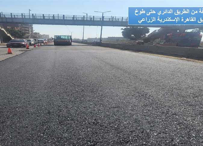 رفع آثار تعطل سيارة نقل يعيد الحركة لطبيعتها على الطريق الزراعي بطوخ رفع آثار تعطل سيارة نقل يعيد الحركة لطبيعتها على الطريق الزراعي بطوخ