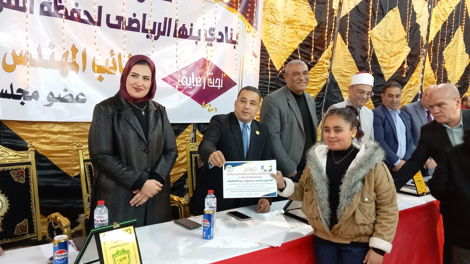 تكريم 215 من حفظة القرآن الكريم في احتفالية بنادي بنها الرياضي للعام السابع تكريم 215 من حفظة القرآن الكريم في احتفالية بنادي بنها الرياضي للعام السابع
