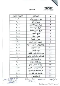 ننشر تعريفة الركوب الجديدة بالقليوبية بعد تحريك أسعار الوقود