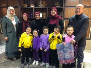 براعم رياض الأطفال بالشبان العالمية ببنها يحتفلون بقدوم عيد الفطر المبارك