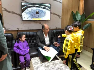 براعم رياض الأطفال بالشبان العالمية ببنها يحتفلون بقدوم عيد الفطر المبارك