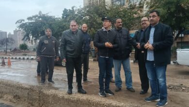 جامعة بنها تواجه آثار الطقس السيئ… رئيس الجامعة يتفقد المنشآت ويعلق الدراسة