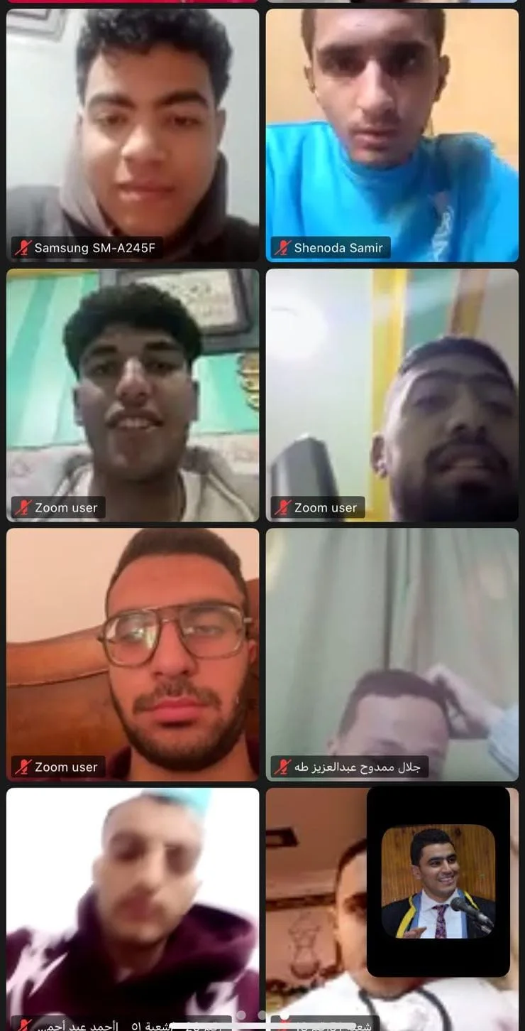 الدراسة تستمر أون لاين بجامعة بنها بعد تعليق الحضور بسبب سوء الأحوال الجوية