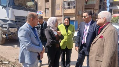 محافظ القليوبية يشدد على رفع المخلفات وتطهير ترعة الشرقاوية بشبرا