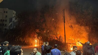 حريق محدود يندلع قرب نقابة الصيادلة ببنها والحماية المدنية تسيطر عليه حريق محدود يندلع قرب نقابة الصيادلة ببنها والحماية المدنية تسيطر عليه