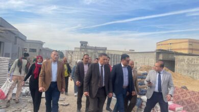 محافظ القليوبية يتابع محطة الصرف الصناعي بالشروق ويوجه بتسريع معدلات التنفيذ ودعم المناطق الصناعية محافظ القليوبية يتابع محطة الصرف الصناعي بالشروق ويوجه بتسريع معدلات التنفيذ ودعم المناطق الصناعية