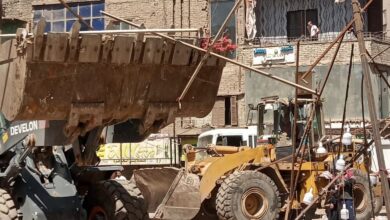 إيمان ريان تقود حملة حاسمة لإزالة الإشغالات بشارع 23 يوليو بشبرا الخيمة إيمان ريان تقود حملة حاسمة لإزالة الإشغالات بشارع 23 يوليو بشبرا الخيمة