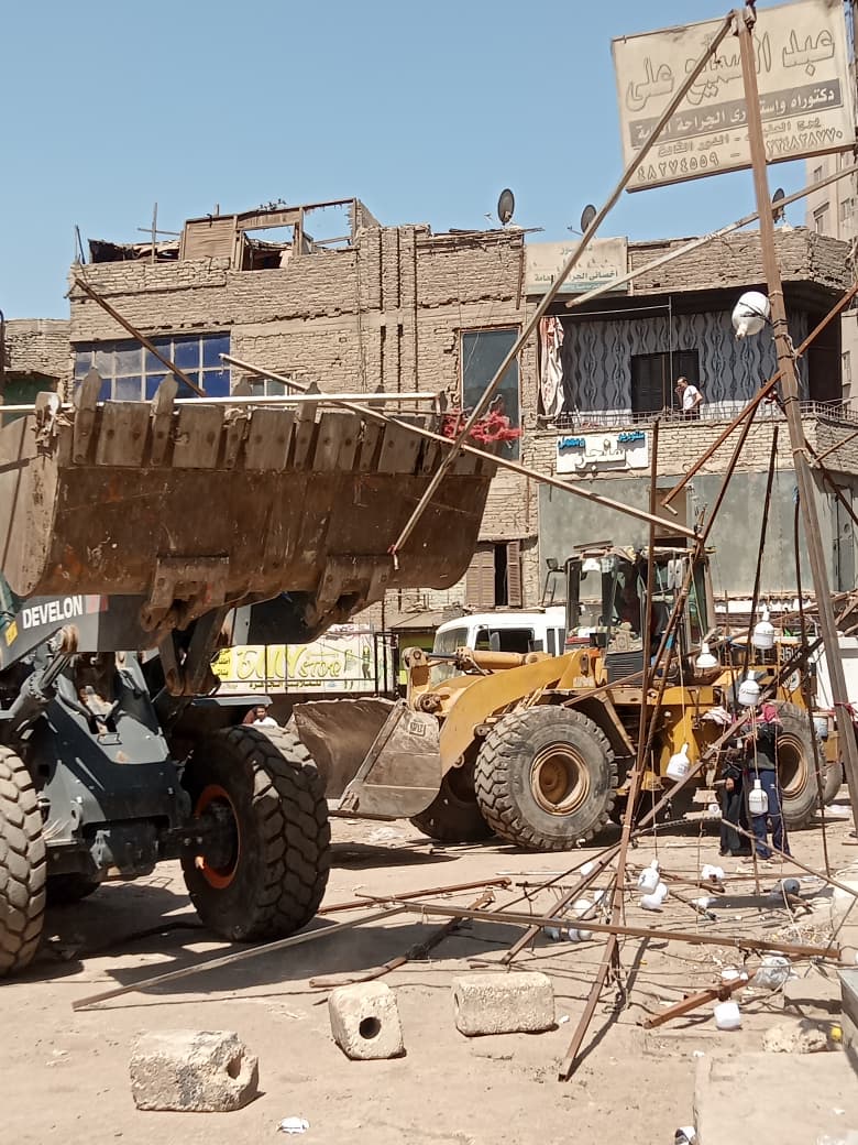 إيمان ريان تقود حملة حاسمة لإزالة الإشغالات بشارع 23 يوليو بشبرا الخيمة