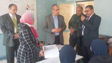 ضبط الأداء من الميدان.. مدير تعليم القليوبية يفاجئ مدارس شبين القناطر بجولة لتعزيز الانضباط وجودة التعليم