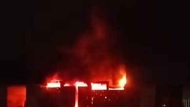 حريق هائل يلتهم مخزن جاملون بالقناطر الخيرية والحماية المدنية تدفع بـ10 سيارات إطفاء للسيطرة عليه حريق هائل يلتهم مخزن جاملون بالقناطر الخيرية والحماية المدنية تدفع بـ10 سيارات إطفاء للسيطرة عليه