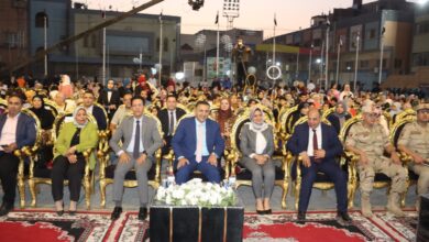 محافظ القليوبية ورئيس جامعة بنها ورئيس هيئة الشبان العالمية يشهدون احتفالية الشبان العالمية بذكرى تحرير سيناء في أجواء وطنية مميزة